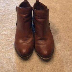 Brown booties